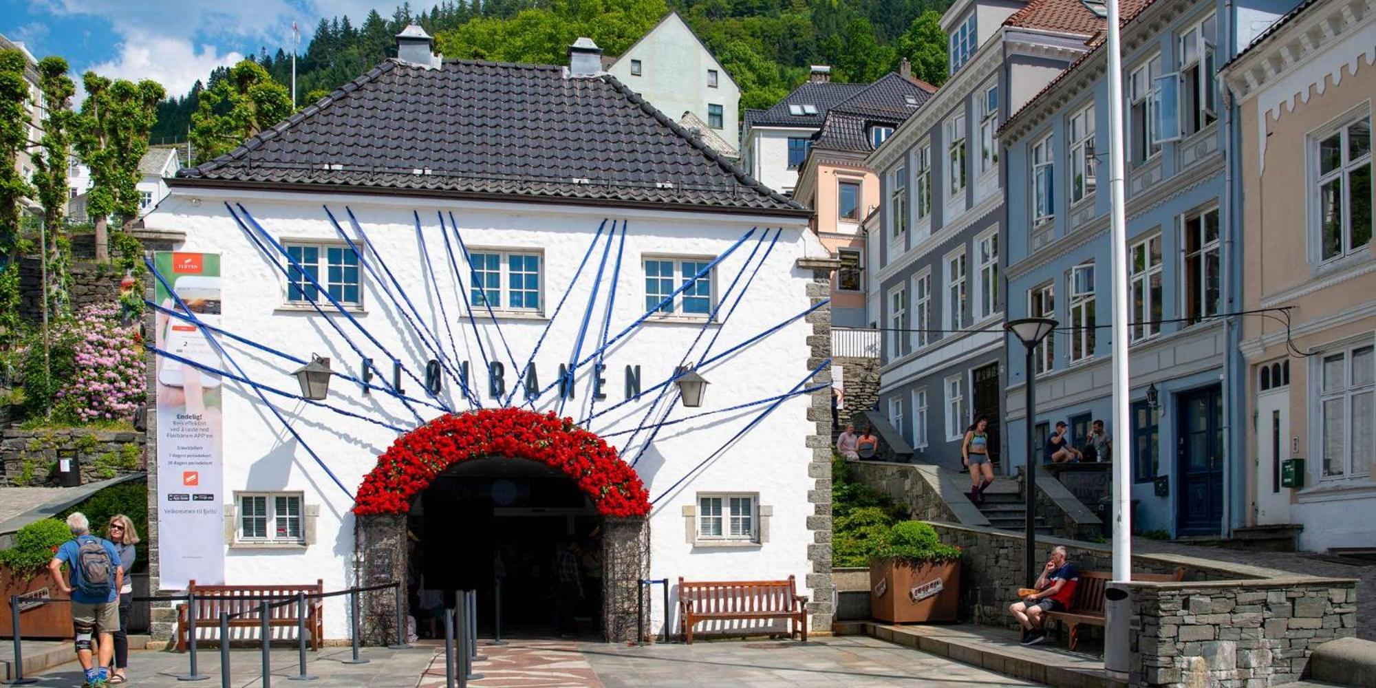 Bryggen // Floyen Living Lägenhet Bergen Exteriör bild
