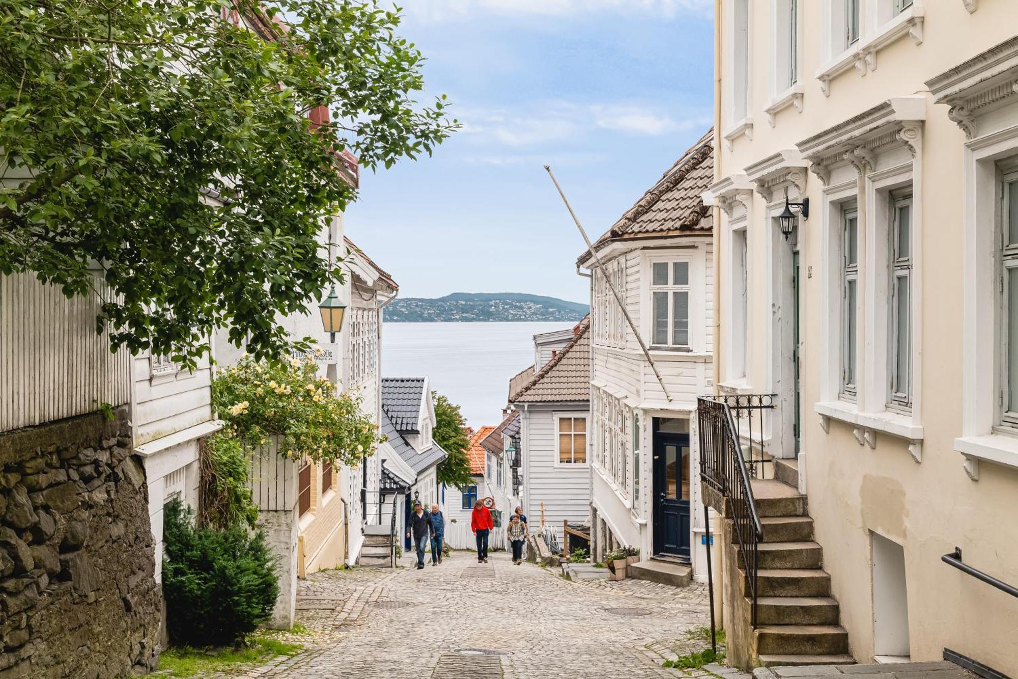 Bryggen // Floyen Living Lägenhet Bergen Exteriör bild