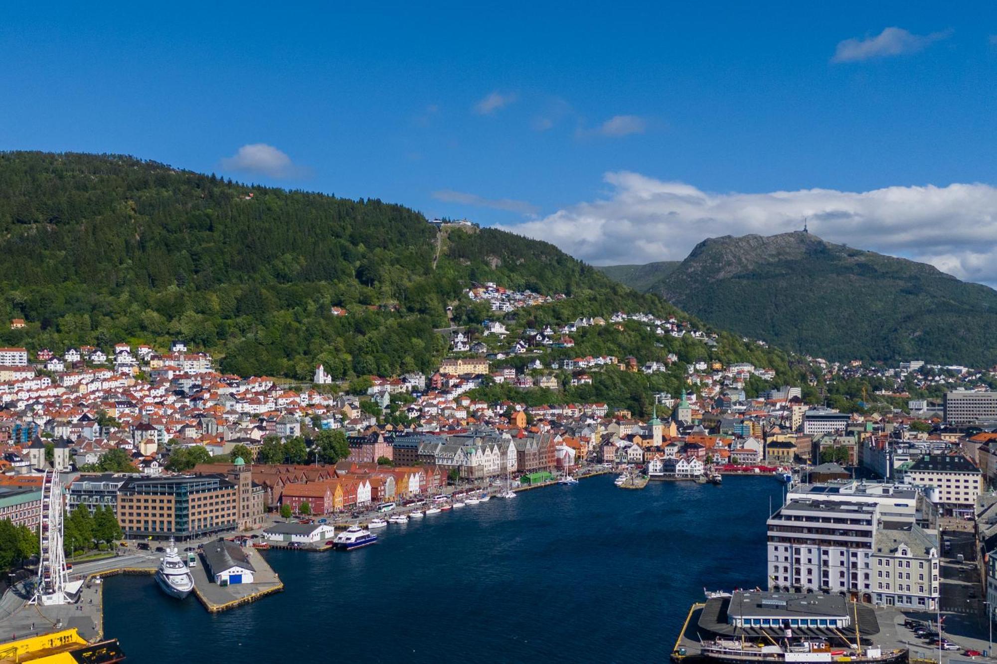 Bryggen // Floyen Living Lägenhet Bergen Exteriör bild